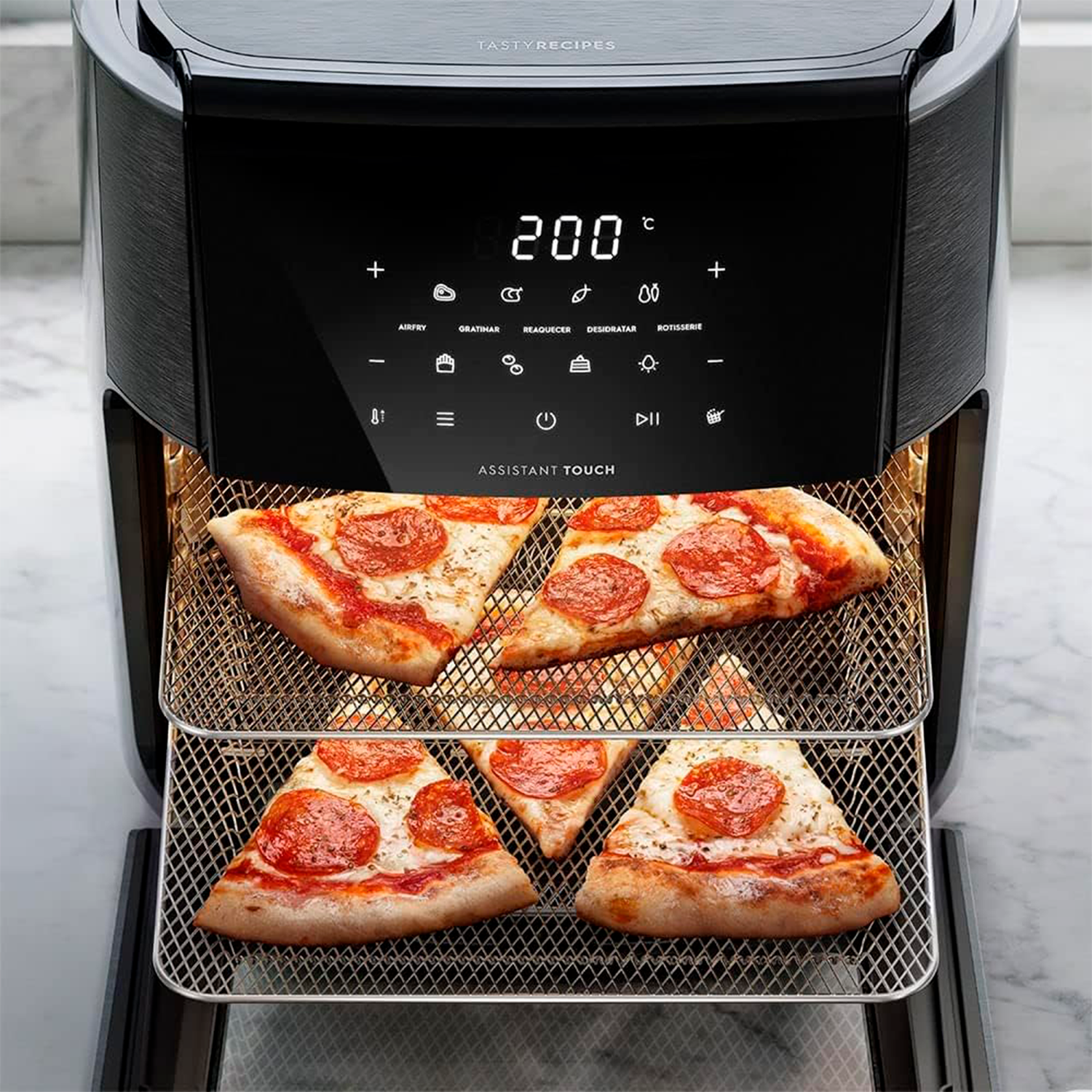 Fritadeira Elétrica Air Fryer Electrolux Eaf90 12L 1700W Fritadeira Elétrica Air Fryer Electrolux Eaf90 12L 1700W